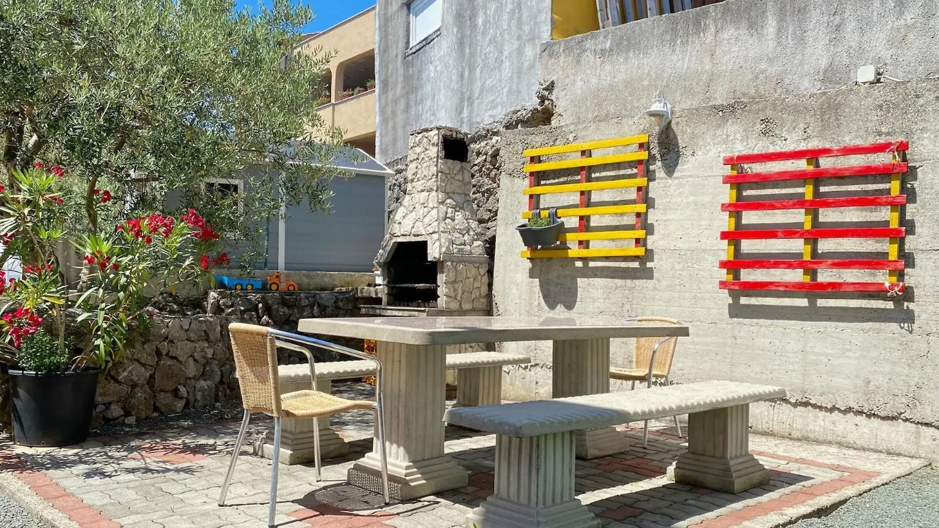 Apartment Lilly With Outdoor Trampoline And Grill Krk Town Croatia